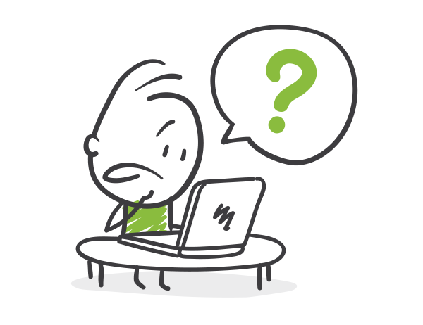 Männchen mit Fragezeichen